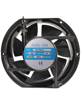 全新AXIAL FAN YX17051A/HLK/FM17251A2HBL 17CM电焊机柜风扇220V