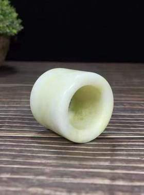 天然玉扳指情侣个性手环