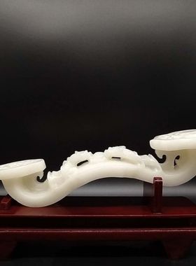 阿富汗玉如意摆件天然居家