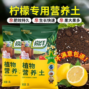 柠檬树专用营养土家用盆栽土壤植物通用型养花种菜家庭有机营养土