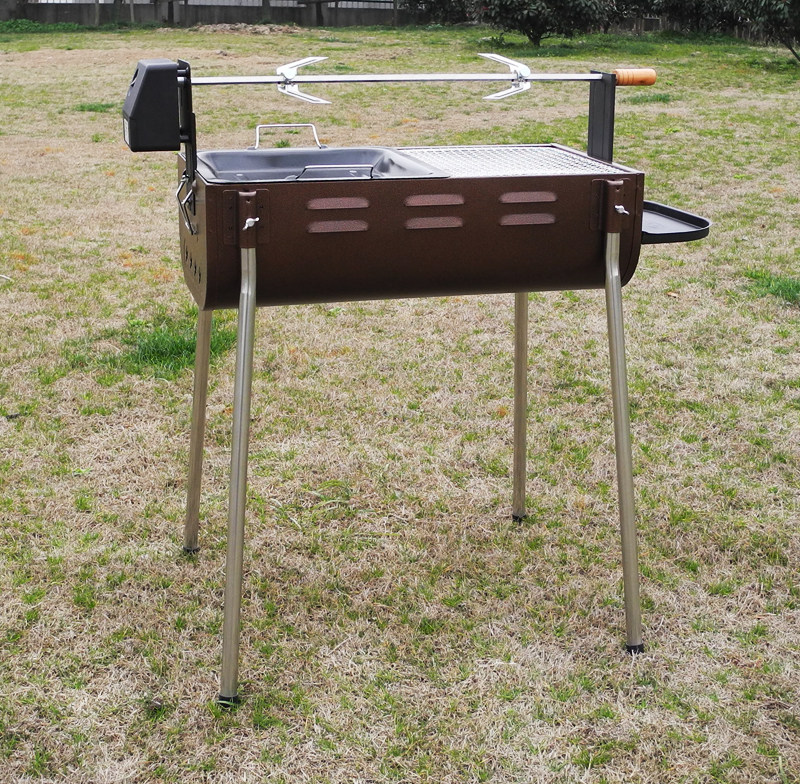 加厚木炭烧烤炉家用野外便携烧烤架子电动旋转烤羊腿BBQ中号|ruв категории открытый/альпинизм/в поход/Поездки товаров, плита/посуда/мангалы товаров, барбекю/гриль - от Buy2taobao.com для оказания профессиональной услуги покупки агента Taobao