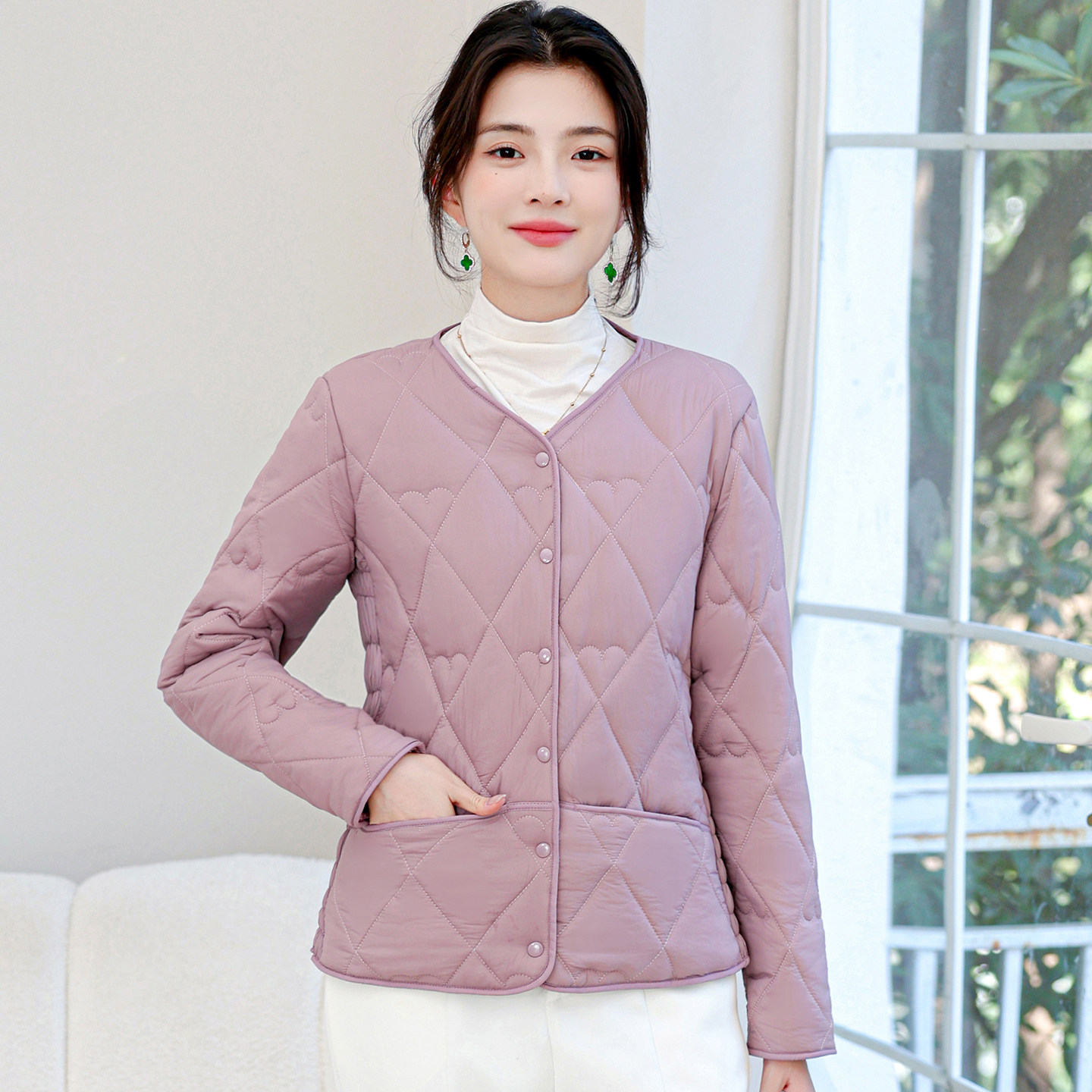 2025 加绒加厚短款棉衣修身秋冬保暖女羽绒棉内胆轻薄中老年外套,女装/女士精品,棉衣/棉服,淘宝优惠券,粉丝福利购,淘宝优惠卷