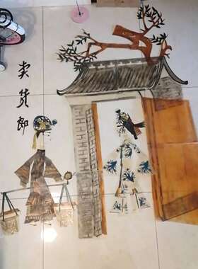 才子状元 美女 动感皮影 国粹学生教学用品