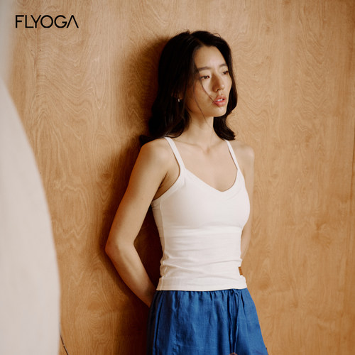 FLYOGA飞蓝天然云麻系列运动-汉麻背心61205