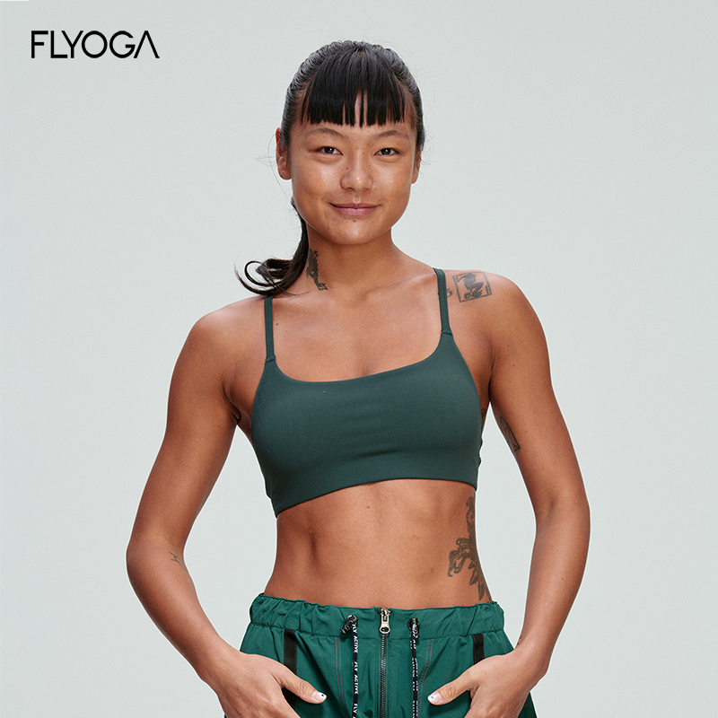 FLYOGA · 飞蓝羽感插杯BRA日常内搭瑜伽健身运动上衣51199