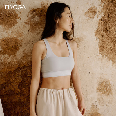 FLYOGA飞蓝天然云麻系列运动高强度汉麻插杯背心61109