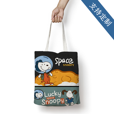 史努比周边单肩包Snoopyins拉链