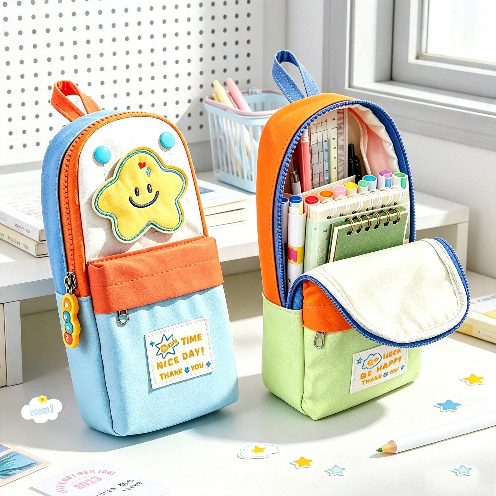 小学生活动奖品笔袋幼儿园生日全班分享文具盒开学季送儿童小礼物