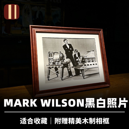 培根魔术 典藏系列 Mark Wilson 黑白照片 中古收藏品