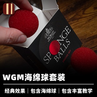 培根魔术 海绵球套装 WGM SPONGE BALLS 墨菲出品 多位大师教学