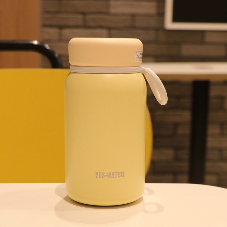 可爱迷你小巧保温水杯学生便携带提绳小杯子男女士日式简约随身杯,餐饮具,保冷/保温杯,淘宝优惠券,粉丝福利购,淘宝优惠卷