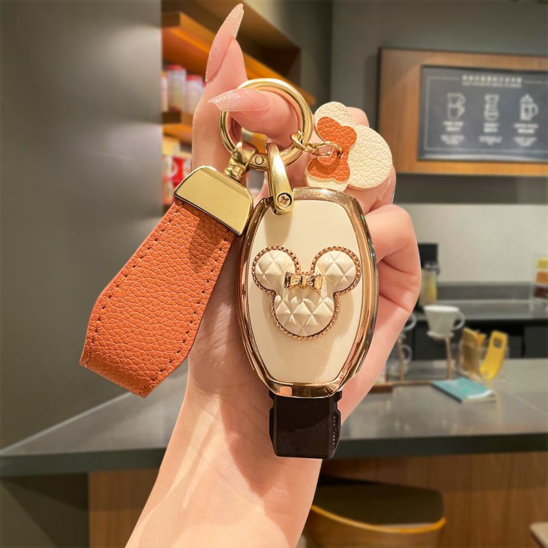 宾士a200l钥匙套c180车e260女cla220老款C级高级感cls300可爱eqe