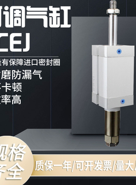 亚德客型ACEJ/ACED气缸12/16/20/25/32/40/50/63/80/100X50X100-S