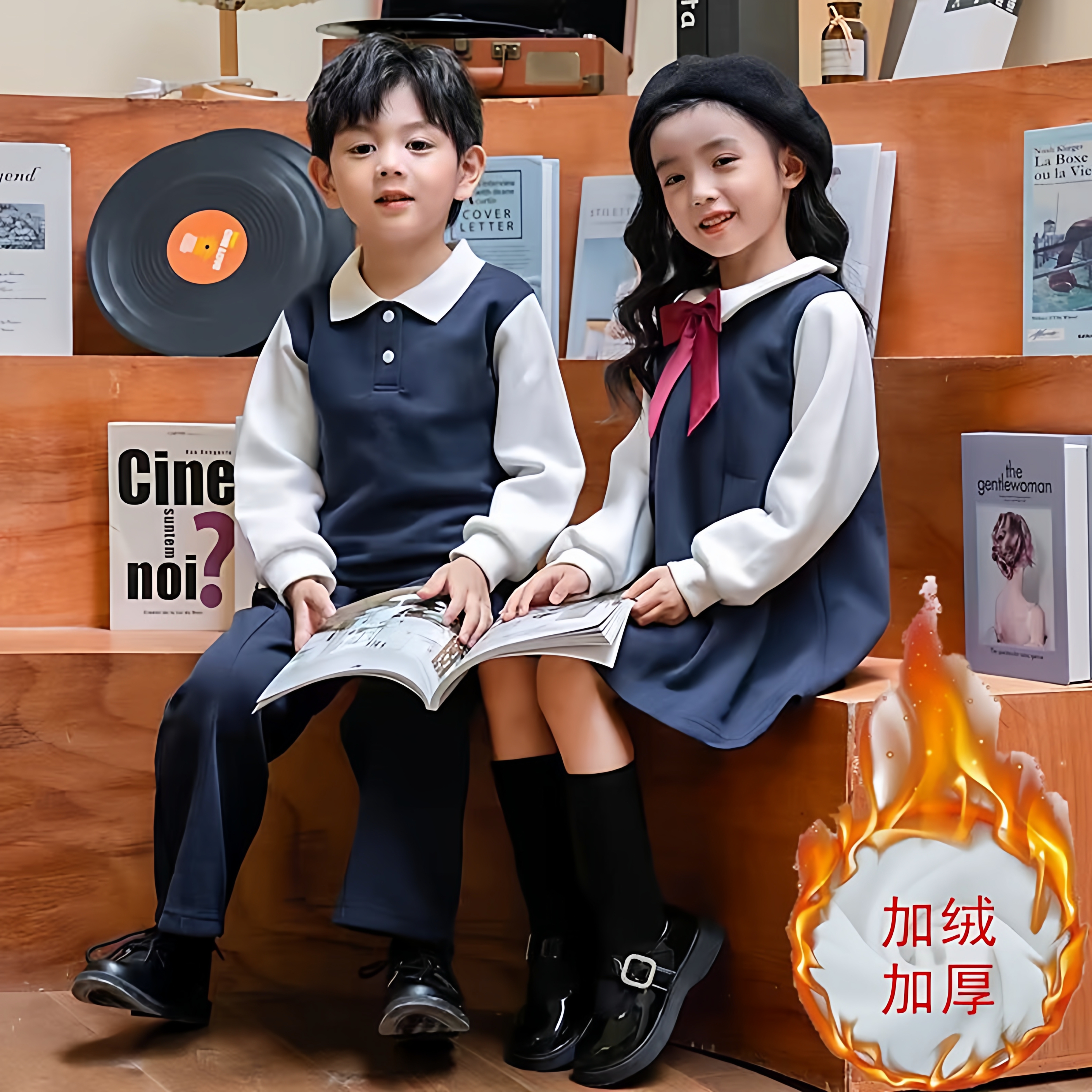 小学生大合唱儿童演出服