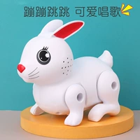 Электрические игрушки для кролика, которые будут переезжать, будут называться 2 ребенка, детка 0-1 мальчик, 3 года, один два 4