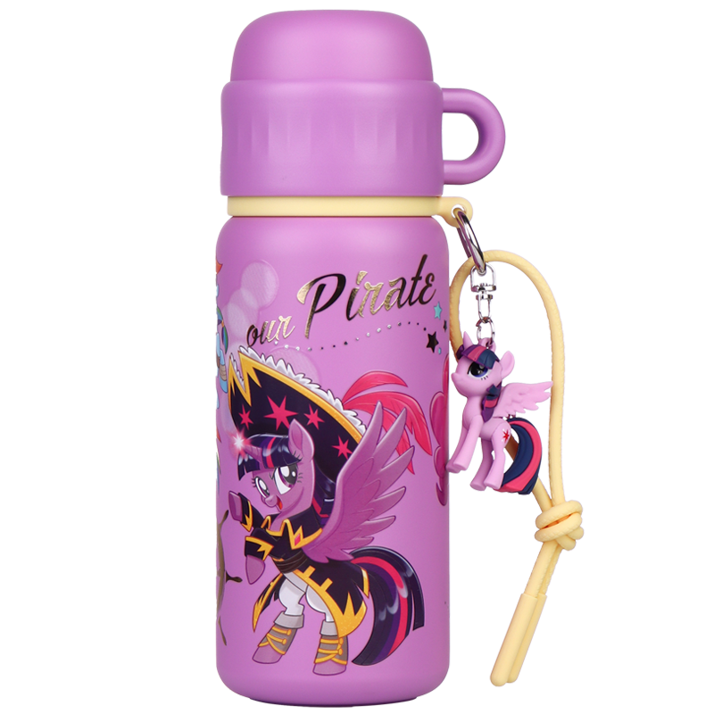 小马宝莉水杯小学生上学专用保温杯儿童316L食品级水壶女孩高颜值