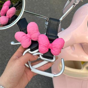 蝴蝶结电动车挂钩前置通用强力承重挂充电器头盔雅迪爱玛台铃专用