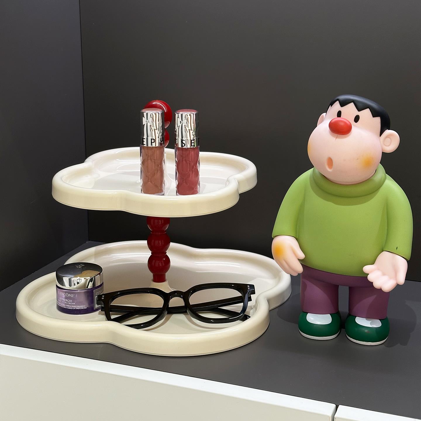 【新家的100个快递】入户钥匙收纳玄关摆件客厅桌面多功能置物架