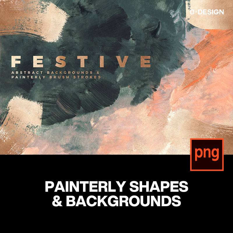 轻奢现代抽象油画颜料绘画笔刷艺术手绘背景底纹png免抠图片素材