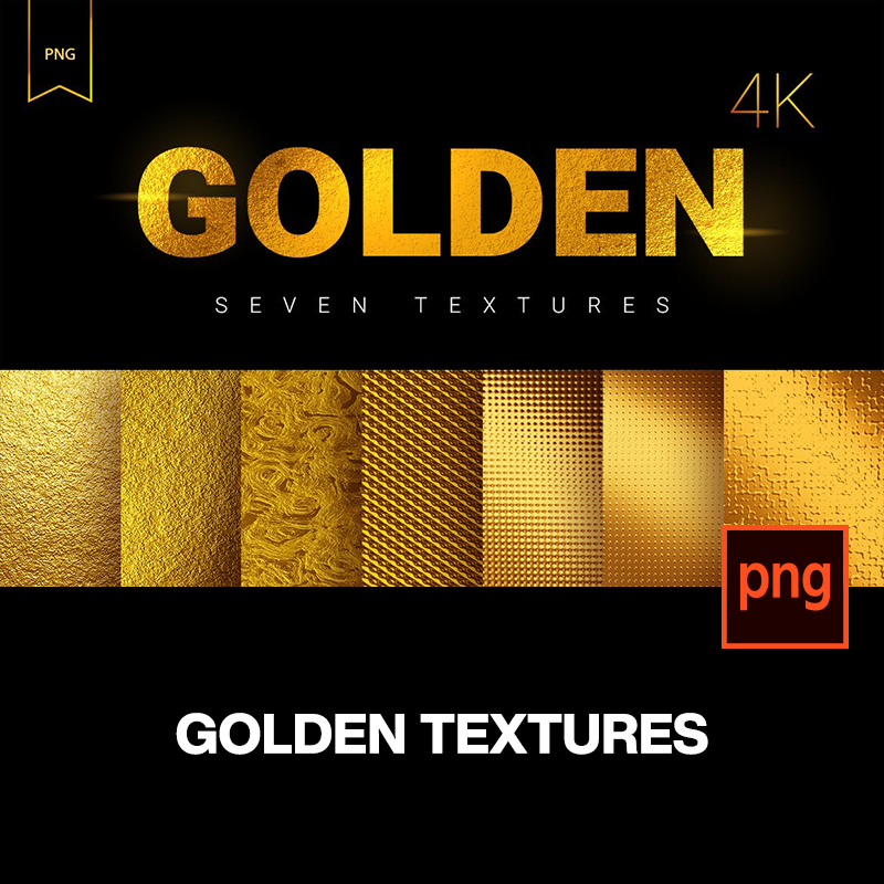 高清金色金箔烫金印刷3d材质装饰贴图ps底纹背景纹理图片设计素材