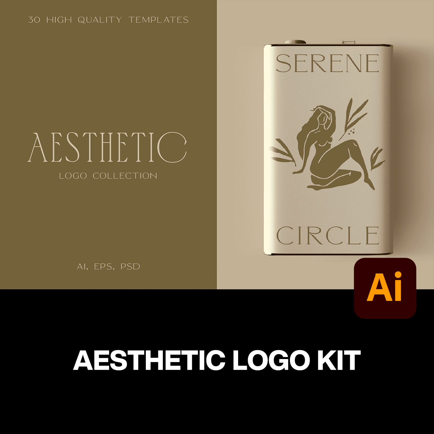 波西米亚品牌标识商标ai设计素材