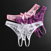 激情开 洞性感网纱超火丁子内裤 裆裤 开 女蕾丝女士 丁字裤 情侣短裤