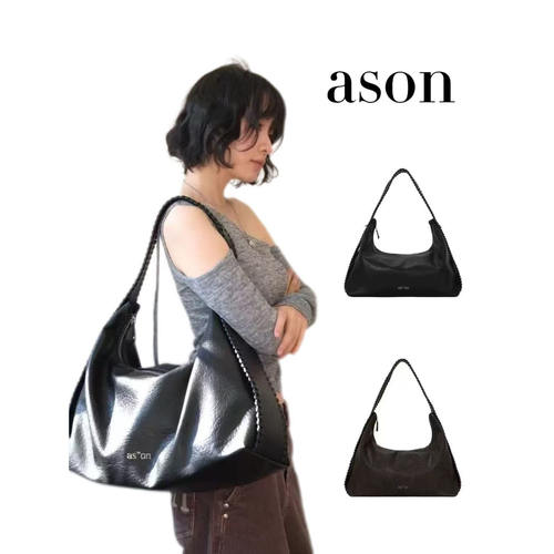 韩国新款ason托特包大容量Hobo腋下包单肩包时尚通勤单肩手提包女