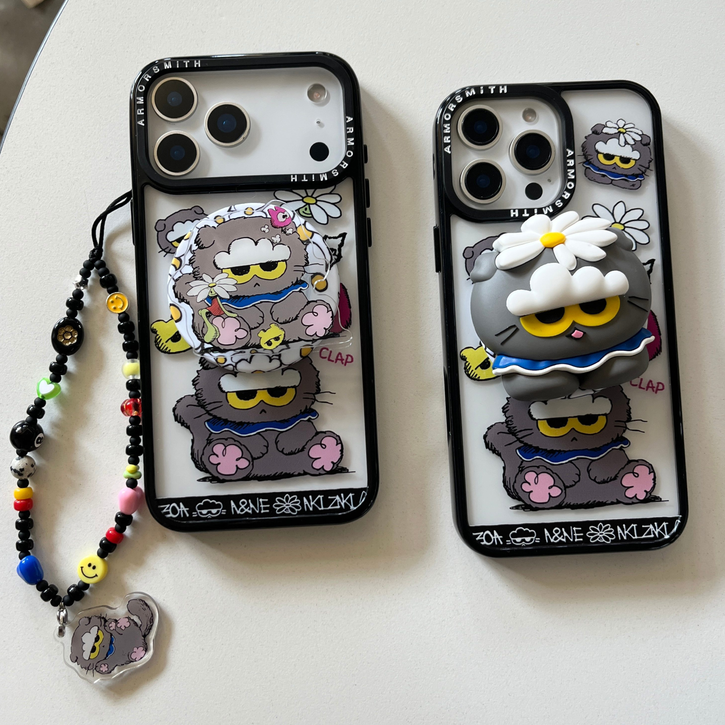 权志龙ZOA猫硅胶磁吸支架适用iPhone17promax强磁手机壳苹果16pro防摔15pm个性17air无线充电plus可爱保护套