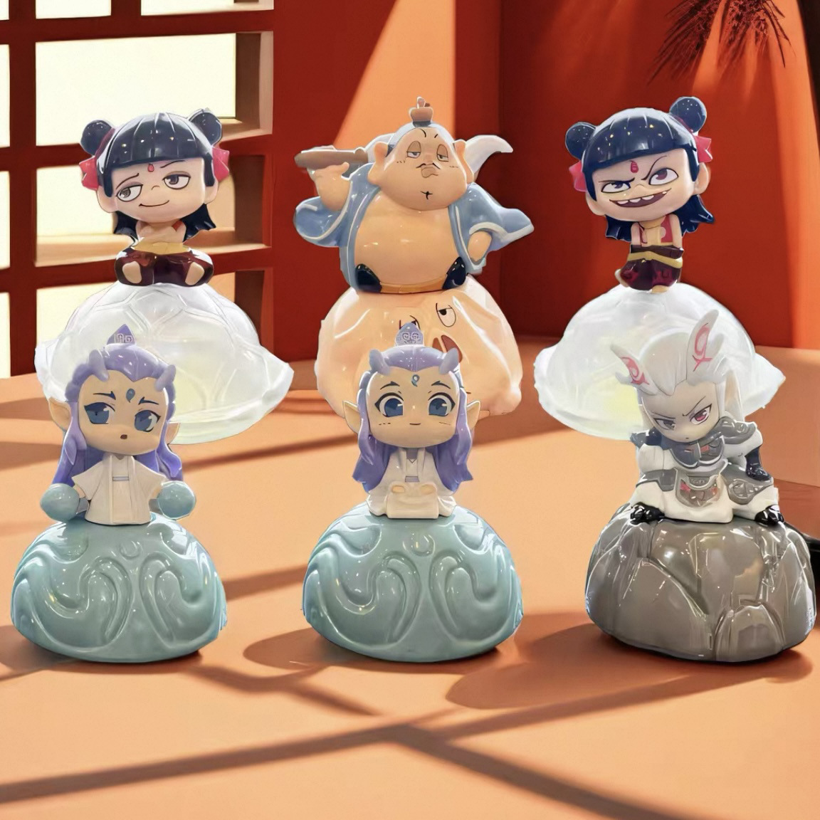 哪吒盲盒网红爆款盲盒哪吒周边手办洞洞乐盲盒哪吒手办洞洞乐