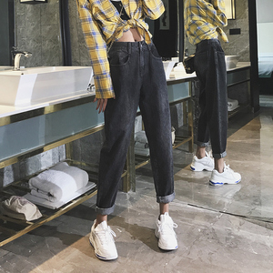 春款显瘦九分哈伦裤