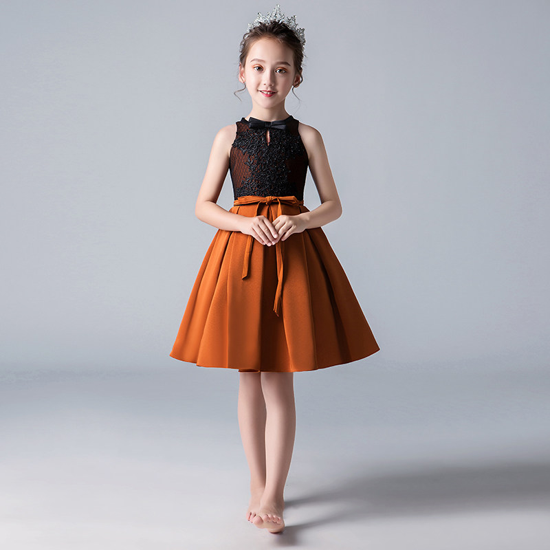 children full dress Princess Dress girl birthday model Catwalk Evening dress Small moderator Piano costume girlin the Children/Baby/Family fitted , Children dress  category - from Buy2taobao.com to provide professional Taobao agent buy service