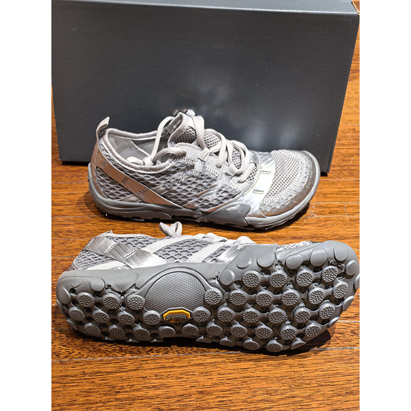 德训鞋男通勤平底赤足透气网鞋徒步登山跑鞋女软底跑步情侣老爹鞋