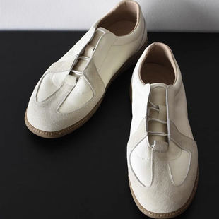 阿甘鞋2026新款德训鞋夏季透气板鞋休闲复古男款运动鞋户外慢跑鞋