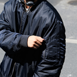 复古棉衣棒球服男行政宽松加厚活页解构空军飞行夹克MY005P125，男装棉衣，电商A400（原B301）