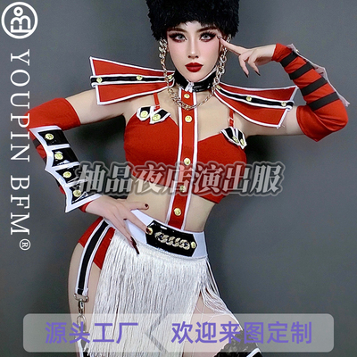 疯马秀军装八一建军节国庆节女ds