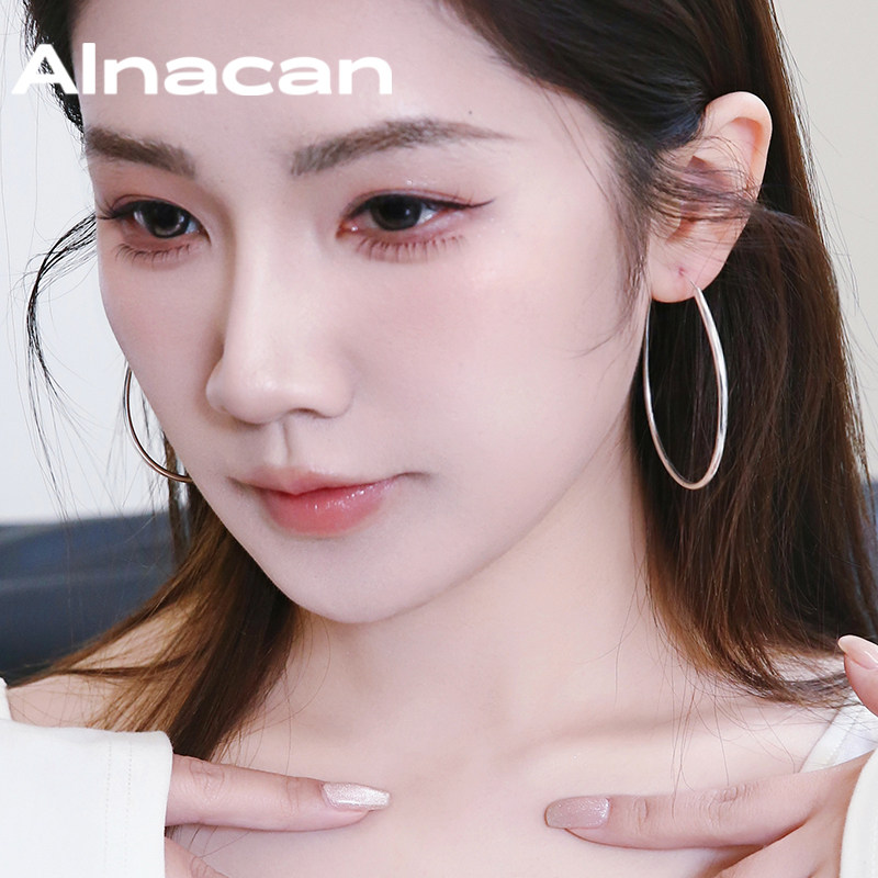 AlnacanS952银日韩港风耳环