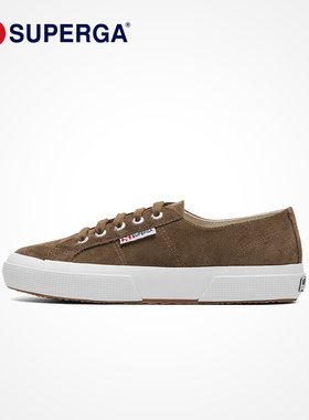 SUPERGA反毛皮女士休闲鞋男女同款时尚百搭经典系带运动板鞋2750