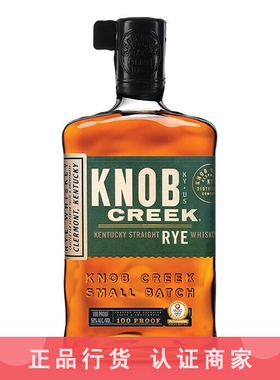 诺布溪 Knob Creek黑麦波本威士忌 诺布克里克 诺不溪 美国进口