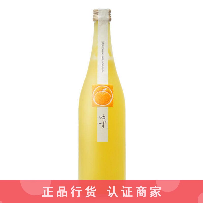 鹤梅柚子酒女士低度青梅果酒甜酒利口酒微醺日本进口洋酒 720ml
