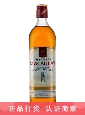 麦高瑞威士忌 Macaulay Scotch Whisky 英国洋酒烈酒