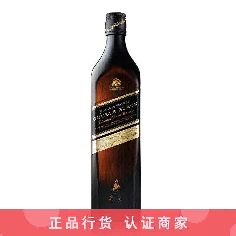 Johnnie Walker尊尼获加醇黑纯黑黑牌黑方威士忌洋酒无盒 700ml