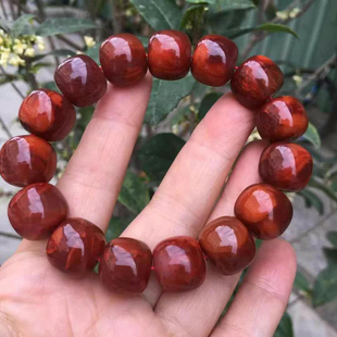 瓦西南红老型手串红纹石海纹石翡翠蜜蜡绿松石手串吊坠挂件百搭款