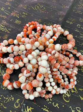 保山南红玛瑙单圈手串8/15㎜实体店拿货实惠捡漏玉石饰品男女款