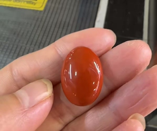 天然南红玛瑙瓦西戒面