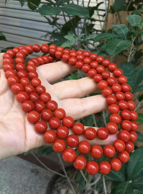 精品瓦西南红圆珠108珠流行时尚收藏饰品手串翡翠手镯吊坠百搭女