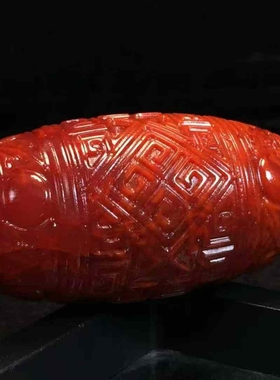 南红玛瑙瓦西回纹勒子桶珠珠宝饰品diy配饰精美礼品时尚手串项链