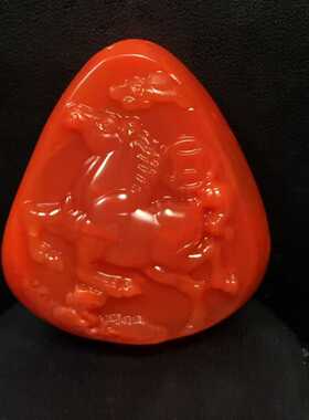 收藏级川料南红玛瑙马上有钱南红雕件实体店拿货实惠捡漏玉石饰品