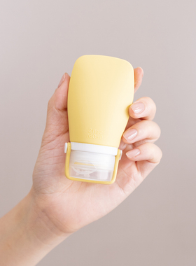 60毫升90ml硅胶软管瓶绑带防漏旅行分装沐浴露洗发水洗面奶挤压瓶