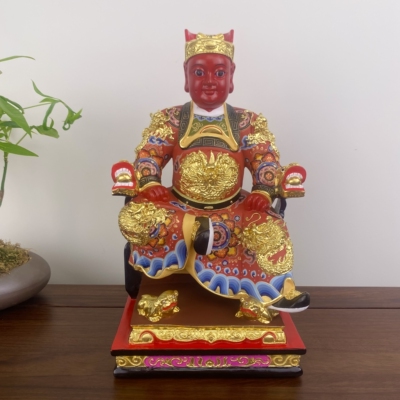 七步莲香樟木广泽尊王郭圣王