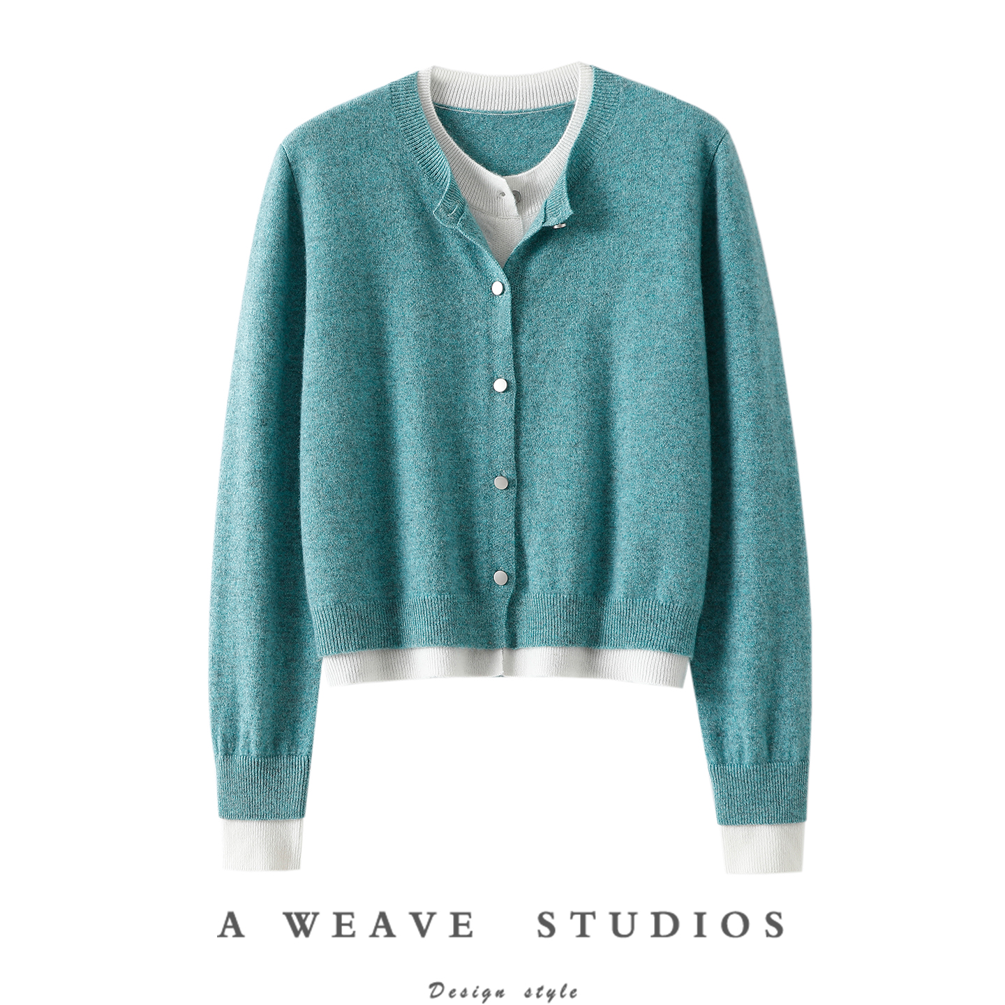 启超官方高端100%纯山羊绒衫